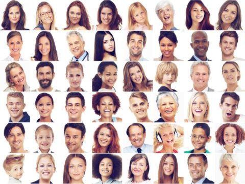 women faces collage different women faces collage woman faces smiling laughing positive emotions emotional expression 164316147