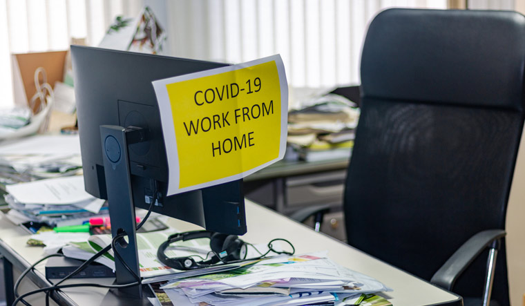 work from home offce covid 19 coronavirys shut