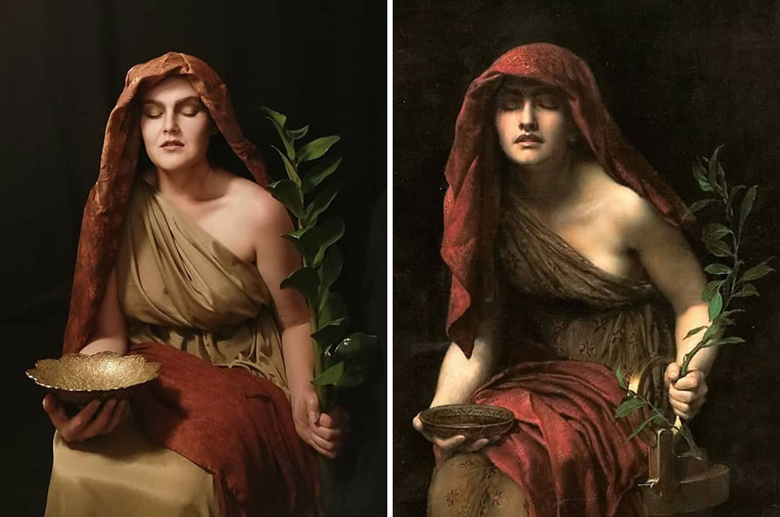 John Collier Priestess Of Delphi 1891