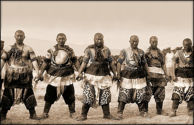 Mongol warriors Traditional Dress