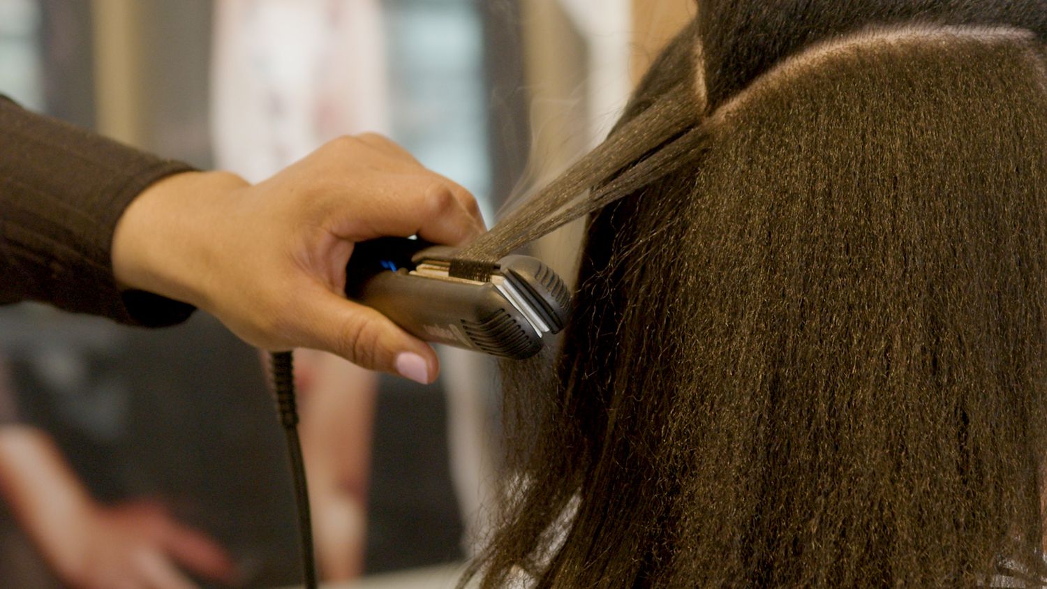 Hair straightening