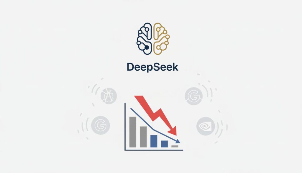 تطبيق DeepSeek الصيني يهز الأسواق 1 DEEPSEEK 1