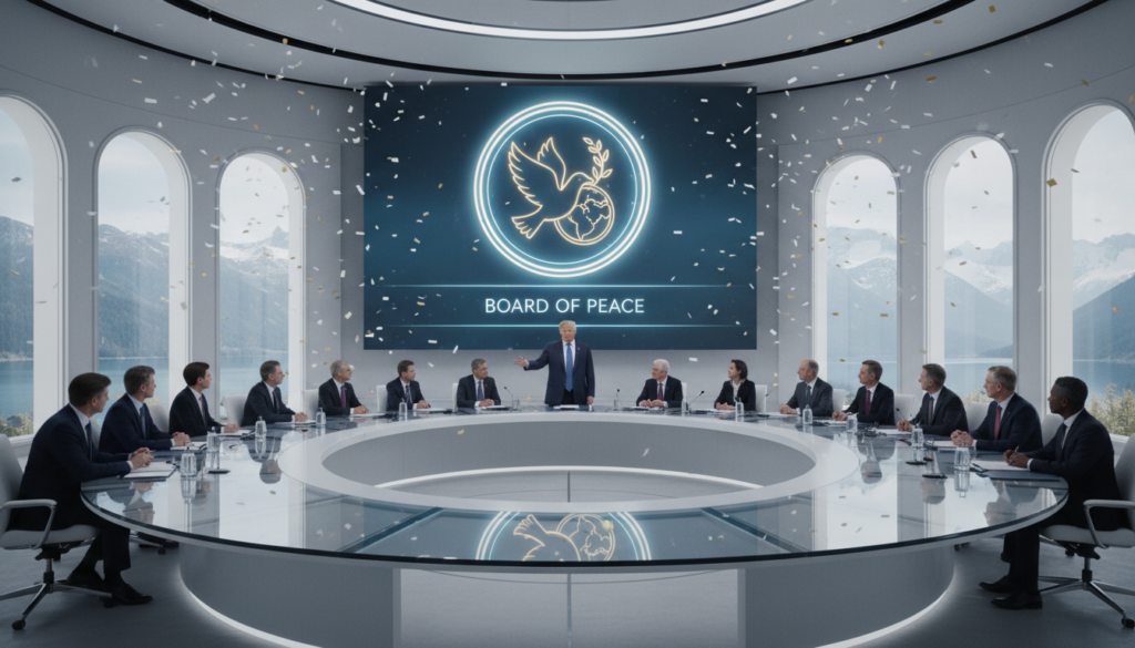 Trump Launches 'Board of Peace' at Davos: A New Global Initiative 1 Trump Launches 'Board of Peace' at Davos: A New Global Initiative