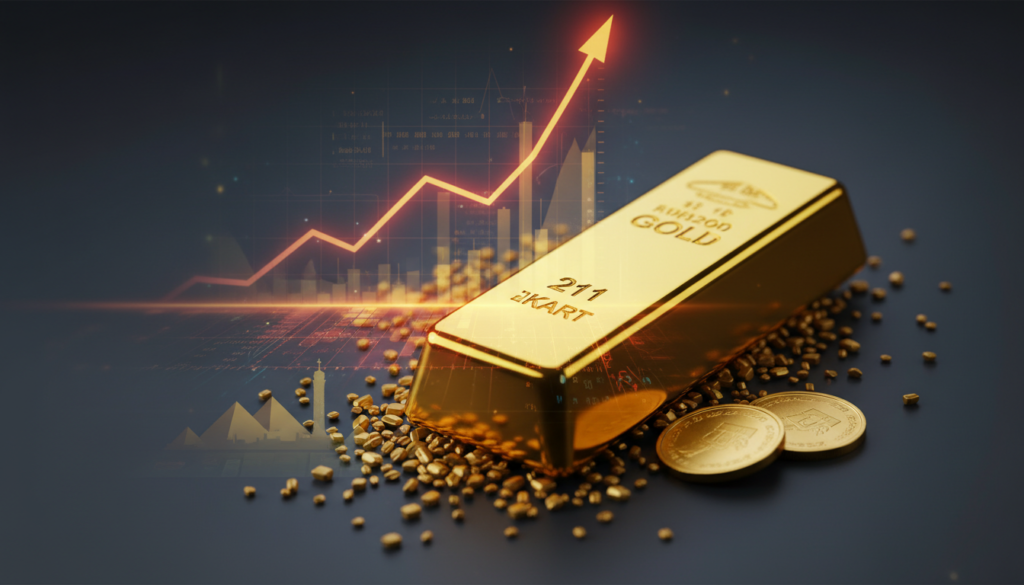 ارتفاع قياسي: سعر جرام الذهب عيار 21 يتجاوز 6500 جنيه في مصر.. الأسباب والتوقعات 1 ارتفاع قياسي: سعر جرام الذهب عيار 21 يتجاوز 6500 جنيه في مصر.. الأسباب والتوقعات