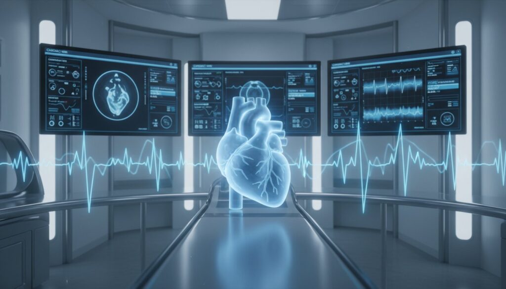 فحص الرنين المغناطيسي للقلب 1 heart mri scan breakthrough