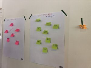 قصص مضحكة وغير متوقعة وراء اختراعات شهيرة غيرت عالمنا 4 Structured Data on Commons data modelling session at the Wikimania 2019 Hackathon post it notes 02