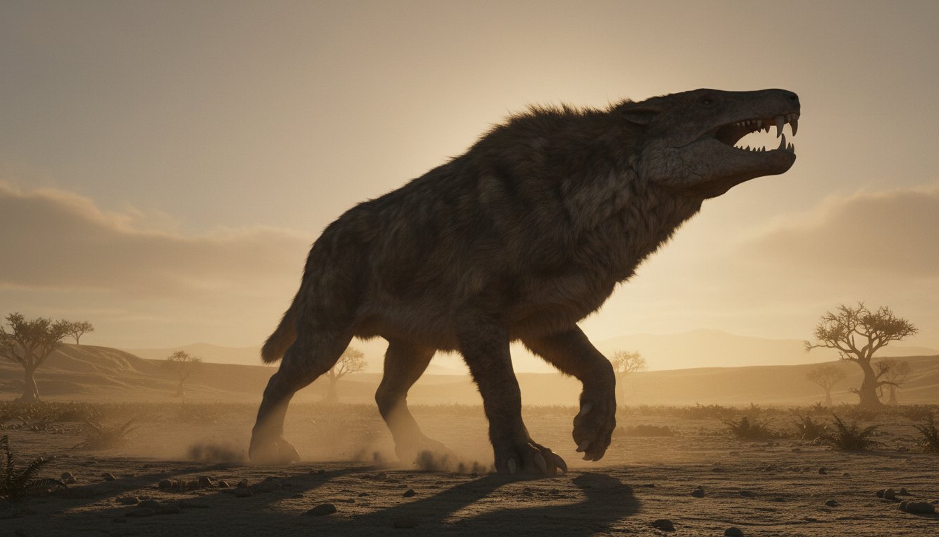 andrewsarchus giant carnivore hooves phylogeny
