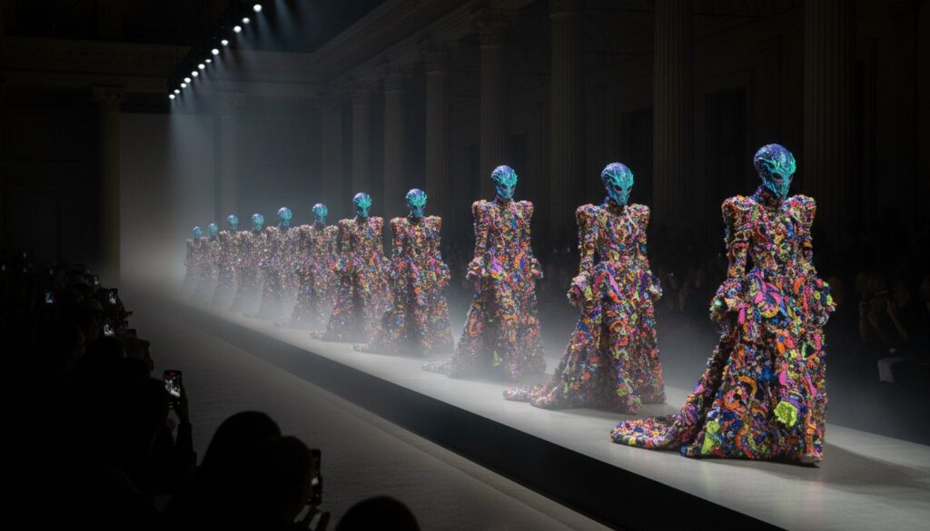 kevin germanier paris fashion week scary masks 2026