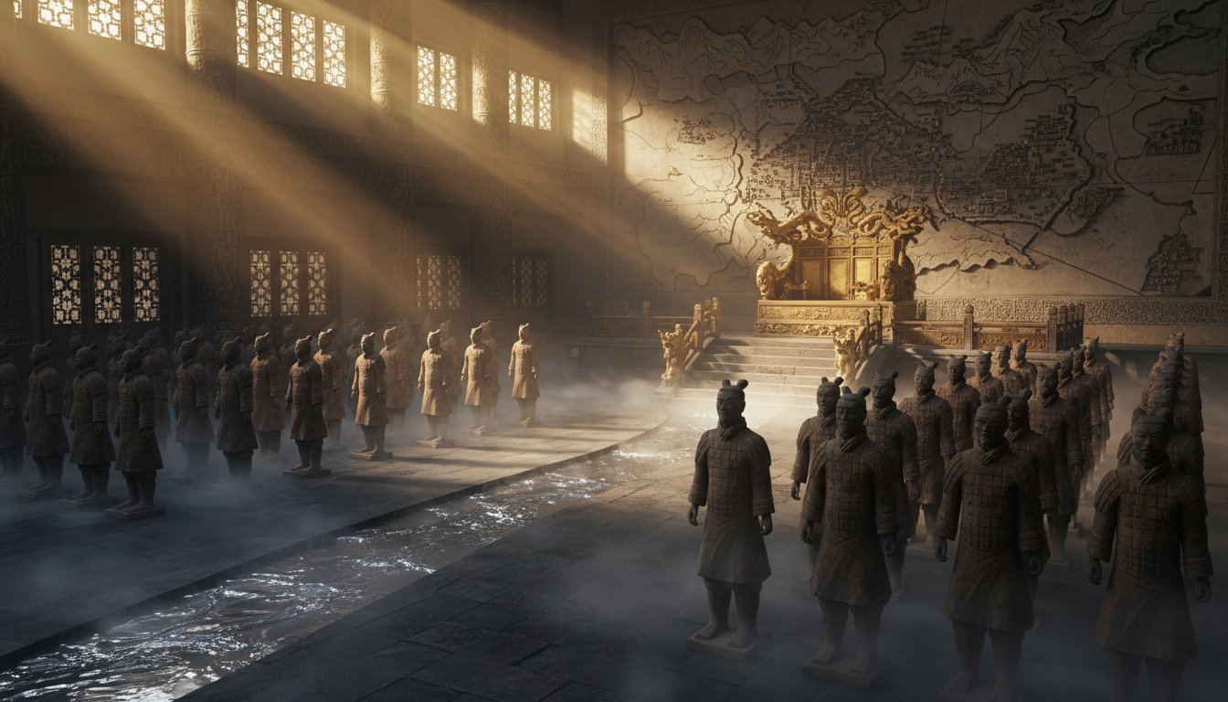 qin shi huang first emperor unification china