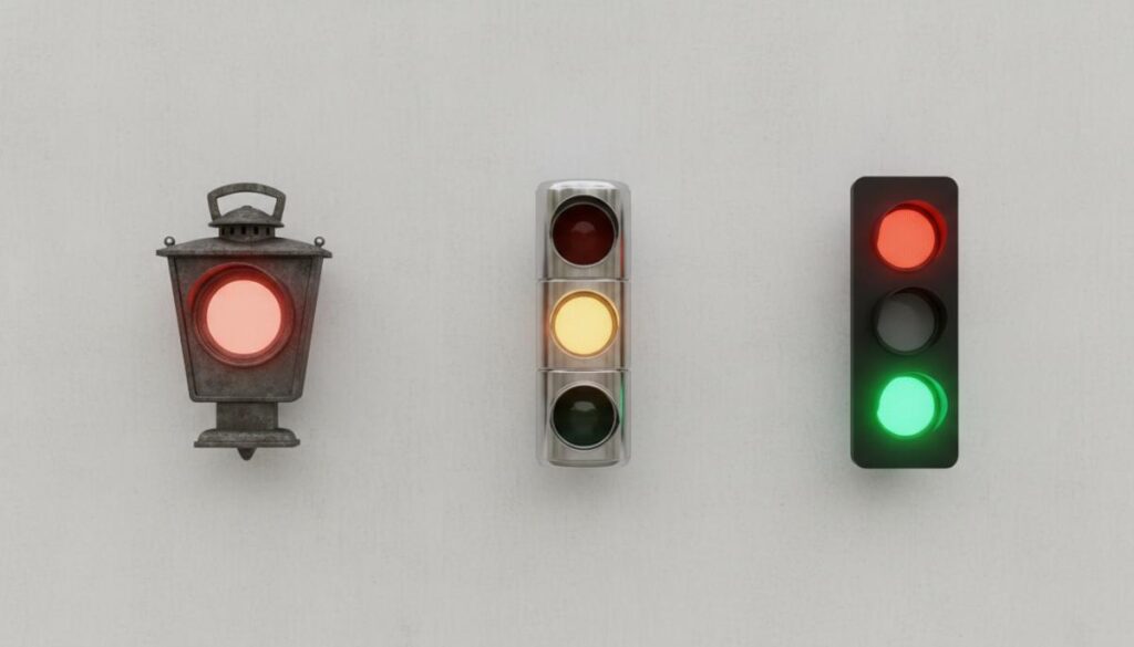 the evolution of traffic lights