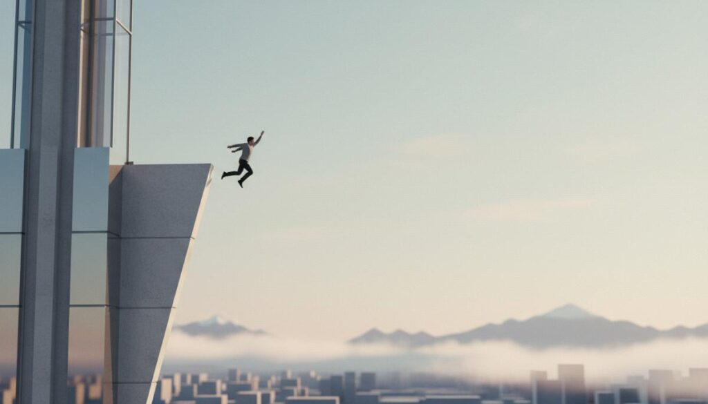 لماذا نشعر بالرغبة في القفز من الأماكن المرتفعة؟ التفسير العلمي 1 why do we feel the urge to jump high place phenomenon