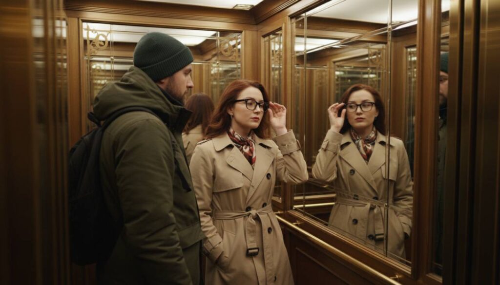 لماذا تحتوي المصاعد على مرايا؟ 1 why do elevators have mirrors