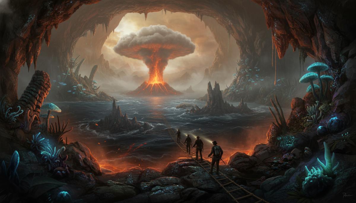 journey to the centre of the earth jules verne