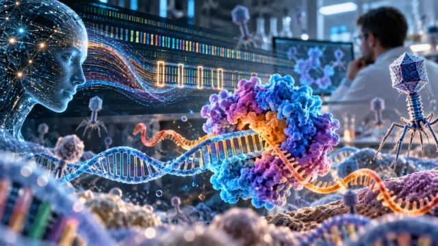 Claude يحلل تسلسلات DNA ويكتشف نظام ART ذي التكرارات الشبيهة بـCRISPR