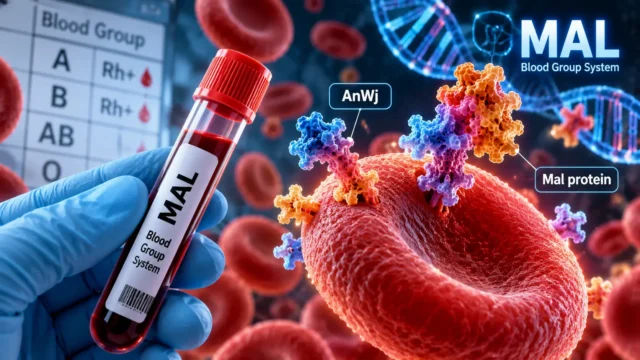 فصيلة الدم MAL ومستضد AnWj على سطح خلايا الدم الحمراء