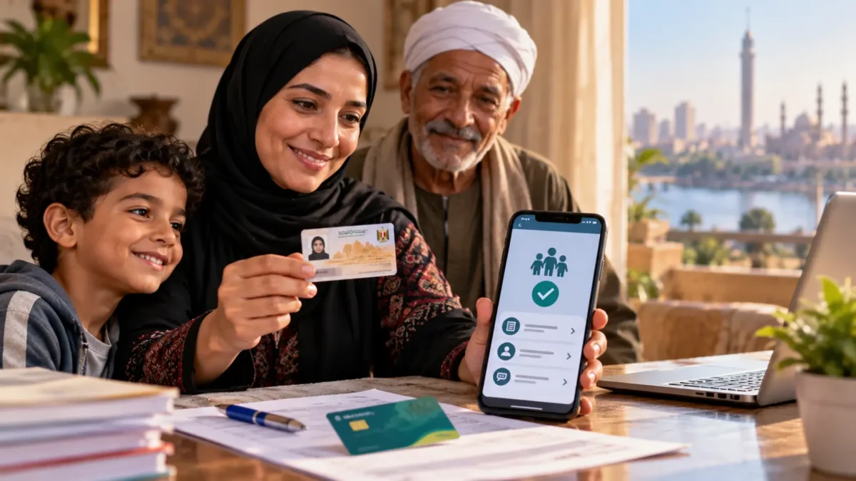 الاستعلام عن تكافل وكرامة 2026 بالرقم القومي عبر وزارة التضامن الاجتماعي