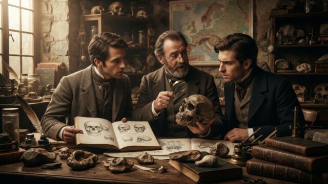 wild ideas about first neanderthal discoveries 19th century