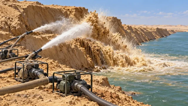 bar lev line water jets