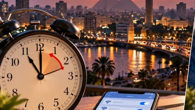 موعد التوقيت الشتوي في مصر 2026: تغيير الساعة وضبط الموبايل وحل المشكلات