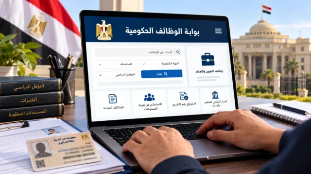 التقديم والاستعلام عن نتائج الوظائف الحكومية في مصر عبر البوابة الرسمية