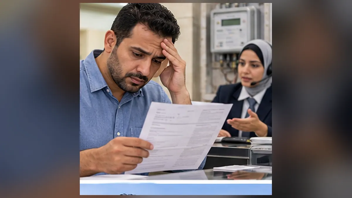 شكوى فاتورة الكهرباء المرتفعة أو القراءة الخاطئة: خطوات الاعتراض والمتابعة 1 شكوى فاتورة الكهرباء المرتفعة أو القراءة الخاطئة: خطوات الاعتراض والمتابعة