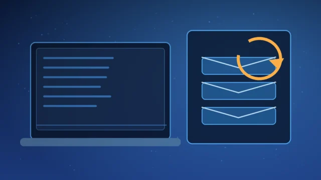 Outlook Shared Mailbox Not Updating: Fix Missing Emails and Sync Errors — original conceptual technology troubleshooting illustration