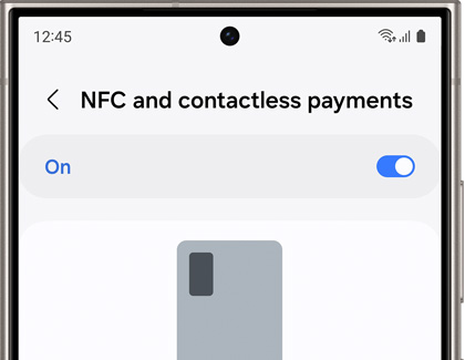 Google Wallet Not Working After Switching Phones? Fix Card Setup and Tap to Pay 3 Official Samsung illustration showing the NFC and contactless payments switch turned on
